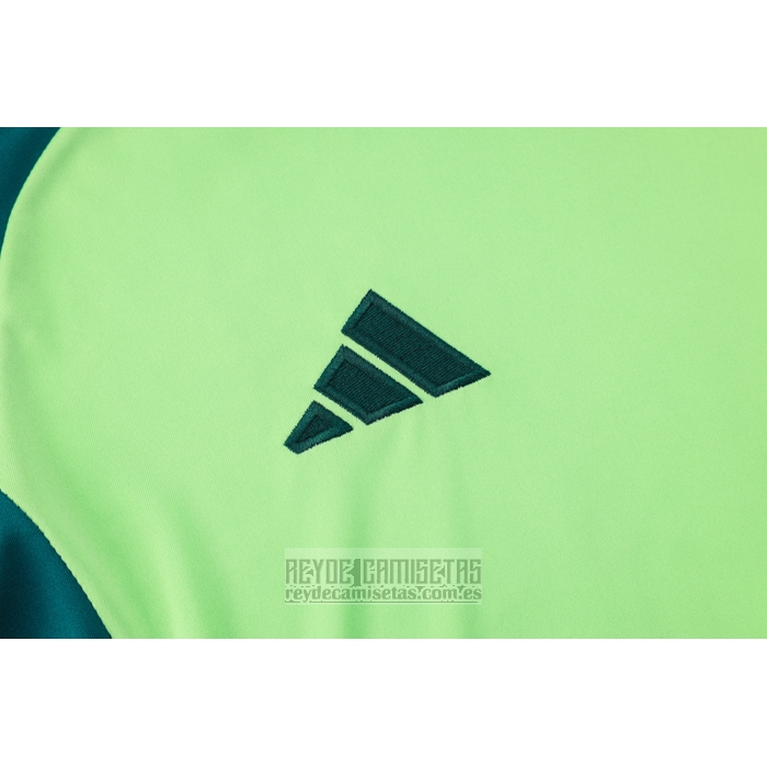 Chandal del Mexico Manga Corta 2024-2025 Verde - Pantalon Corto